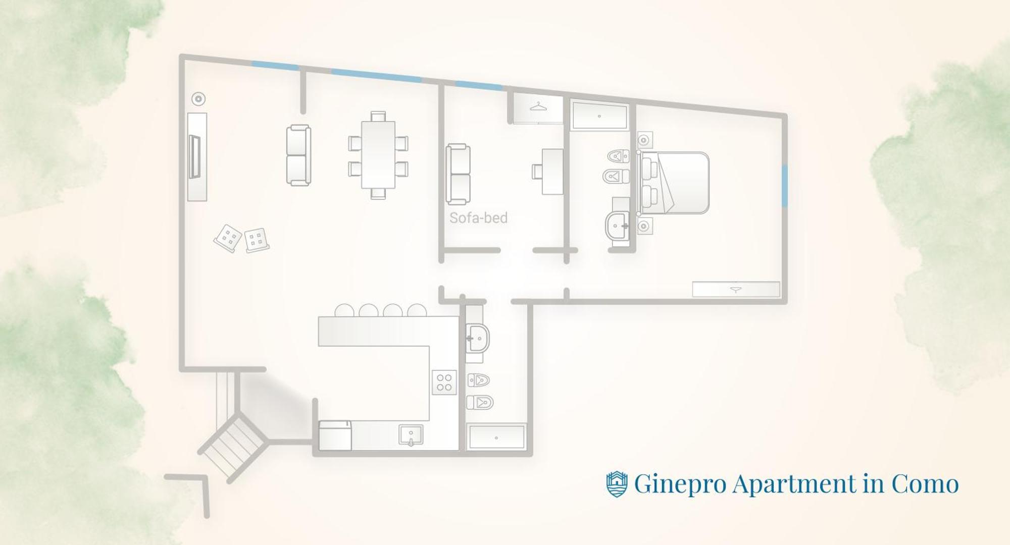 Ginepro & Salvia Apartments In Como By Rent All Como Exterior photo